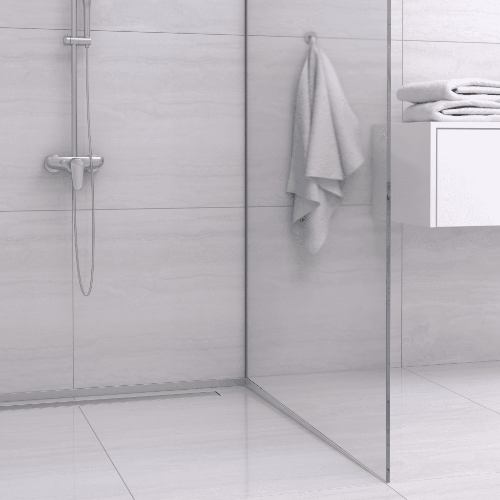 Listwa spadkowa podłogowa prawa 120 cm inox