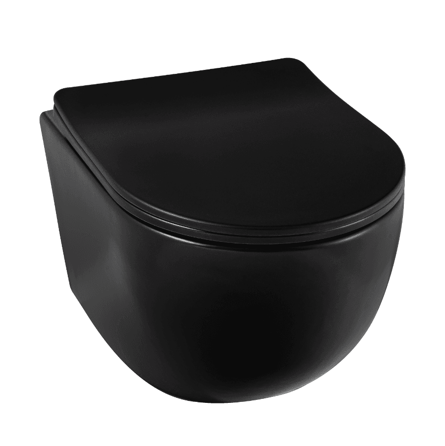 Miska podwieszana LUNA WC czarna