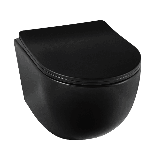 Miska podwieszana LUNA WC czarna