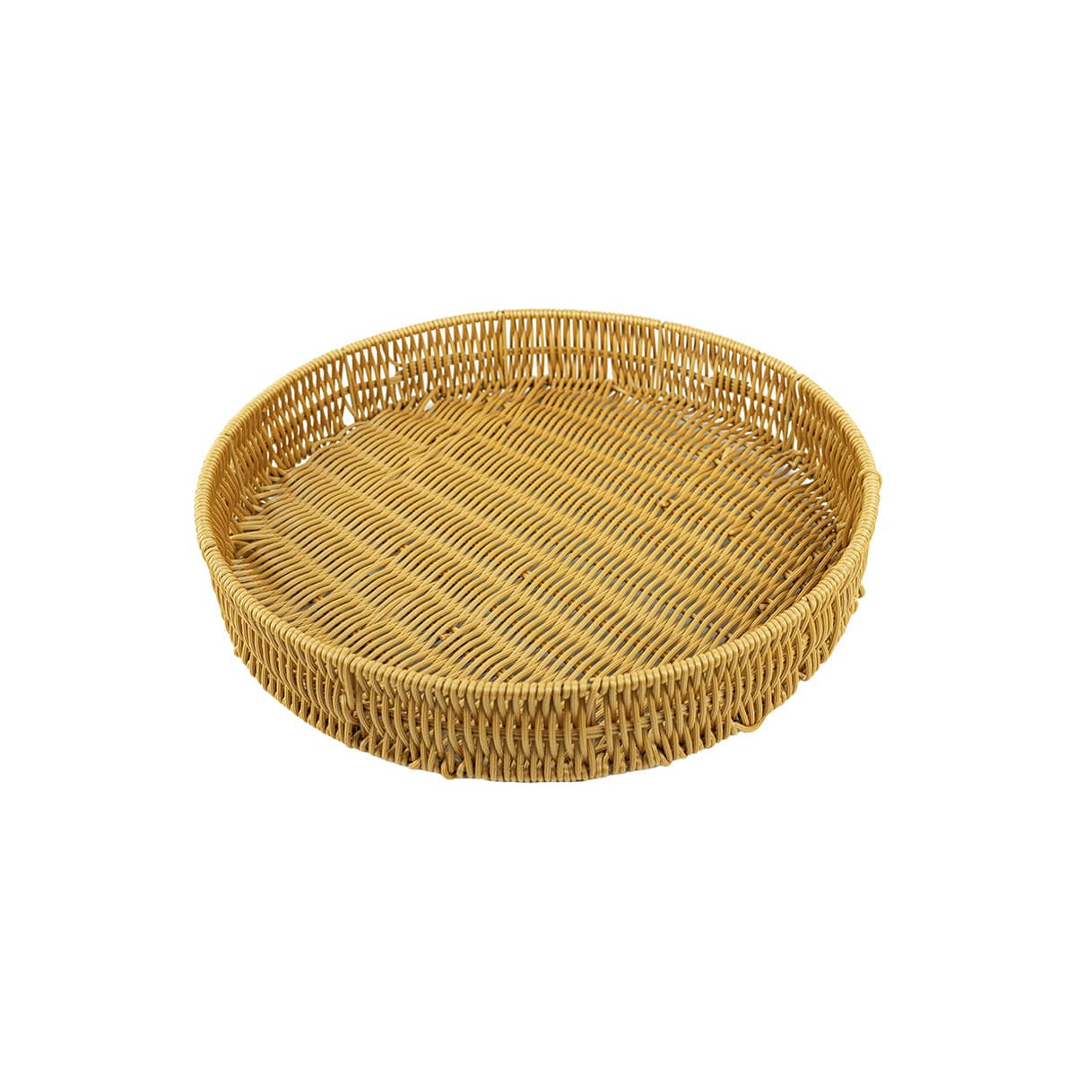 Zestaw tac plecionych z technorattanu