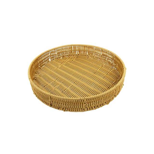 Zestaw tac plecionych z technorattanu