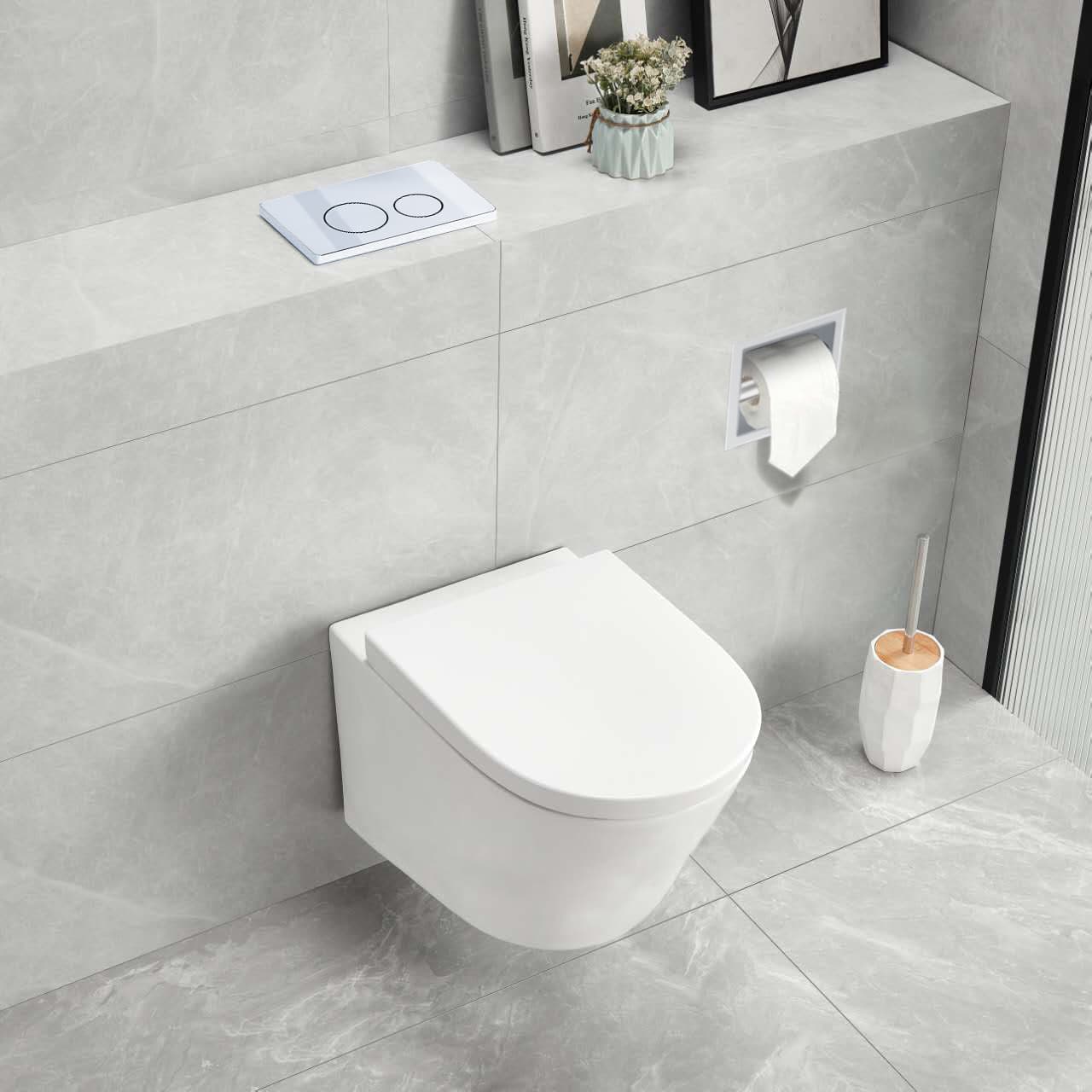 Przycisk spłukujący do WC OXO chrom