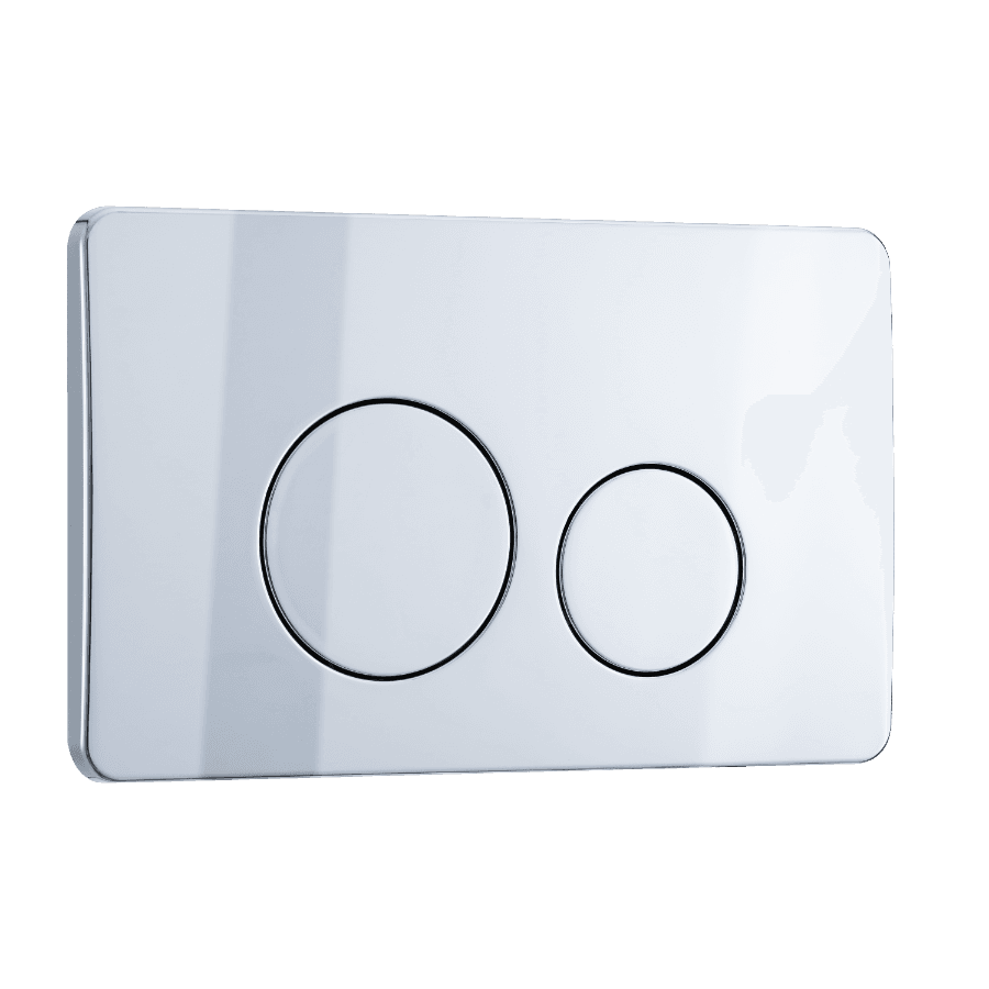 Przycisk spłukujący do WC OXO chrom