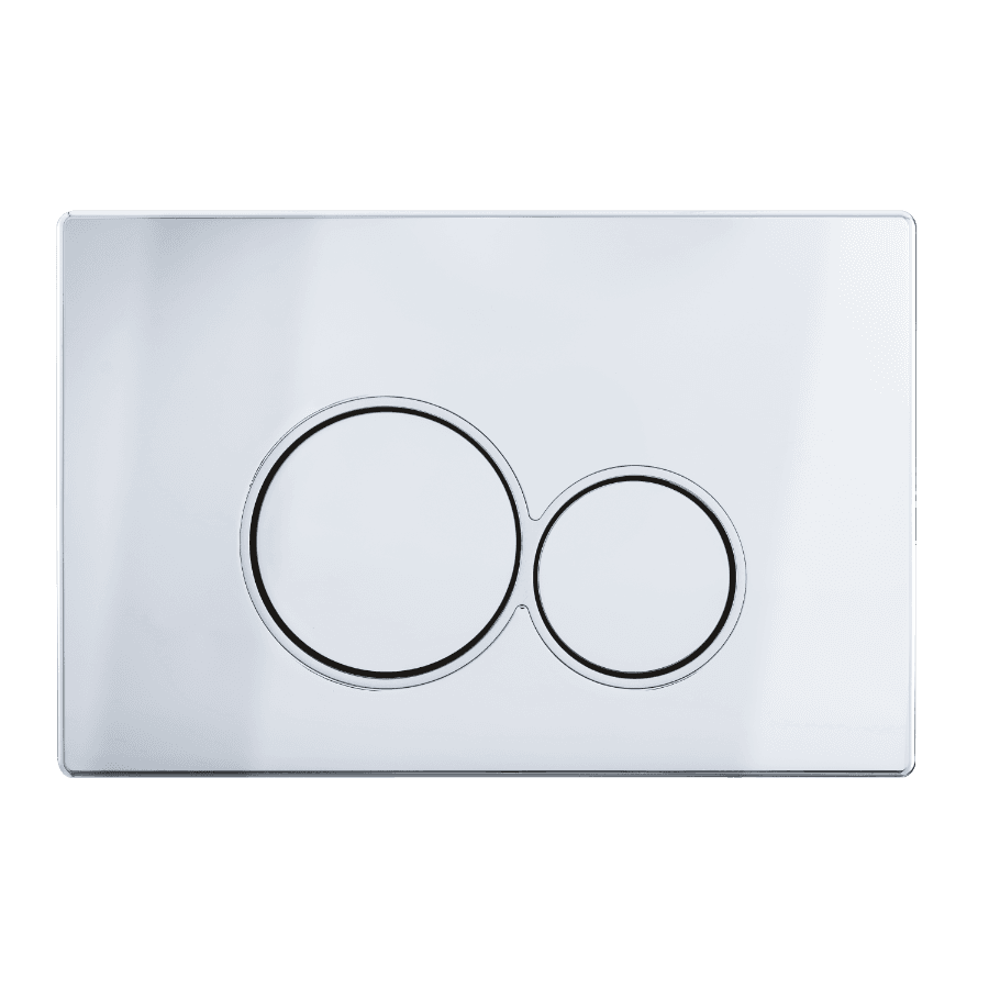 Przycisk spłukujący do WC EXO chrom