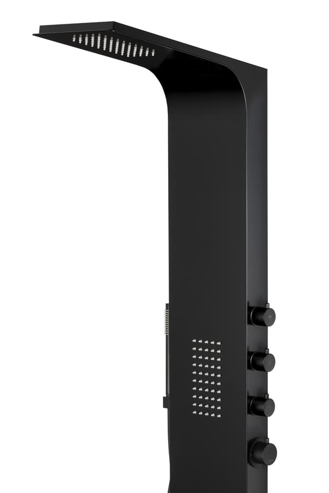 Panel prysznicowy Corsan DUO Mieszacz Czarny