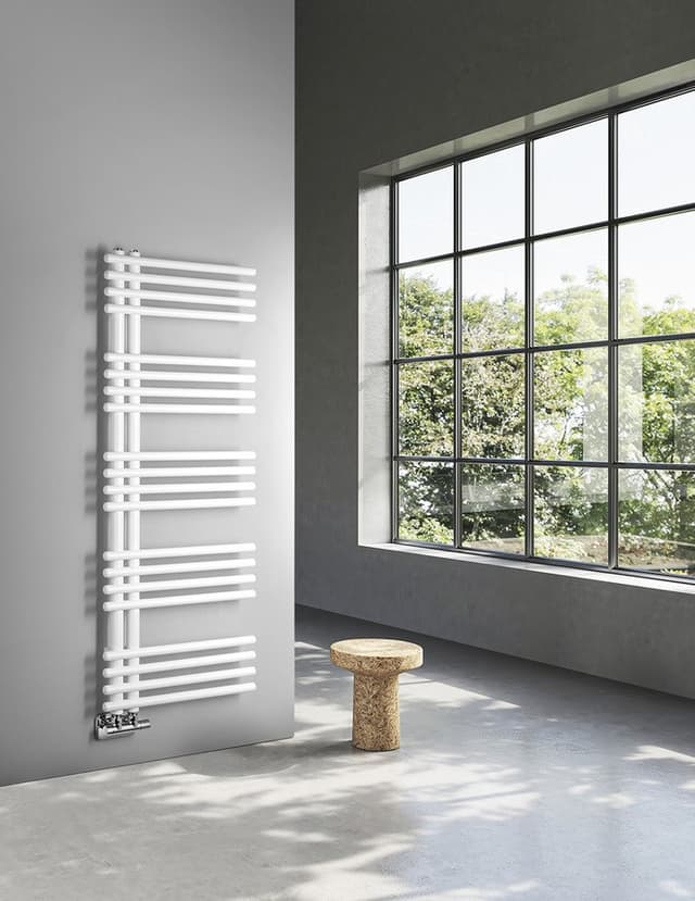 NYMPHA grzejnik łazienkowy 500x1250mm, biały mat