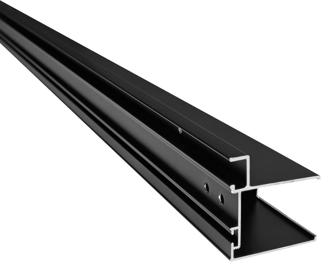 EASY BLACK profil ścienny, 1900mm