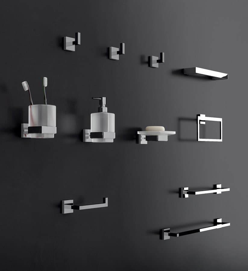 ELBA wieszak na ręczniki 350mm, chrom