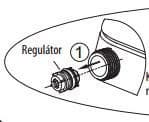 Zapasowy regulator do desky bidetowej LB402, LB802
