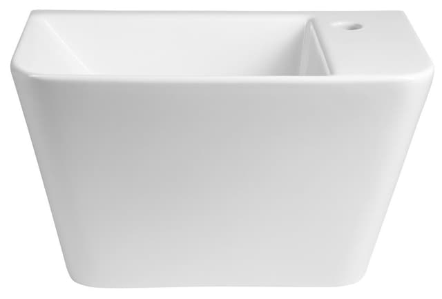 PRIMO umywalka ceramiczna 50x28 cm, biała