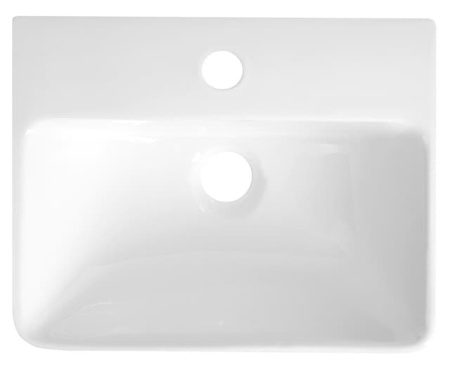 VIBRANT umywalka ceramiczna 36x30cm, biały
