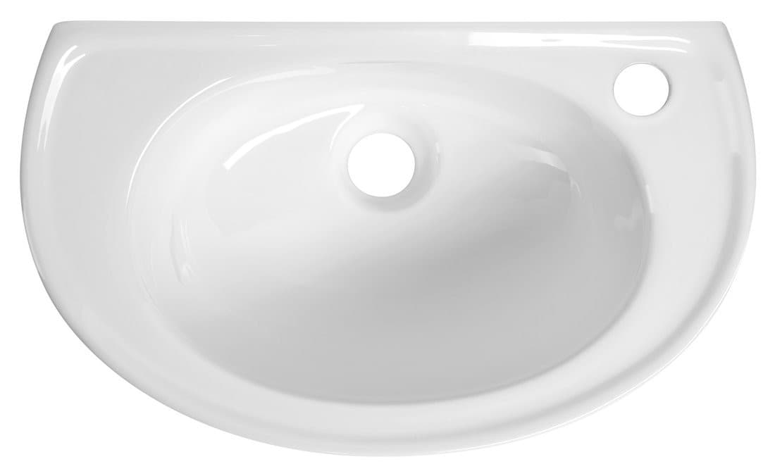 WINZ umywalka ceramiczna 46x27cm, biały