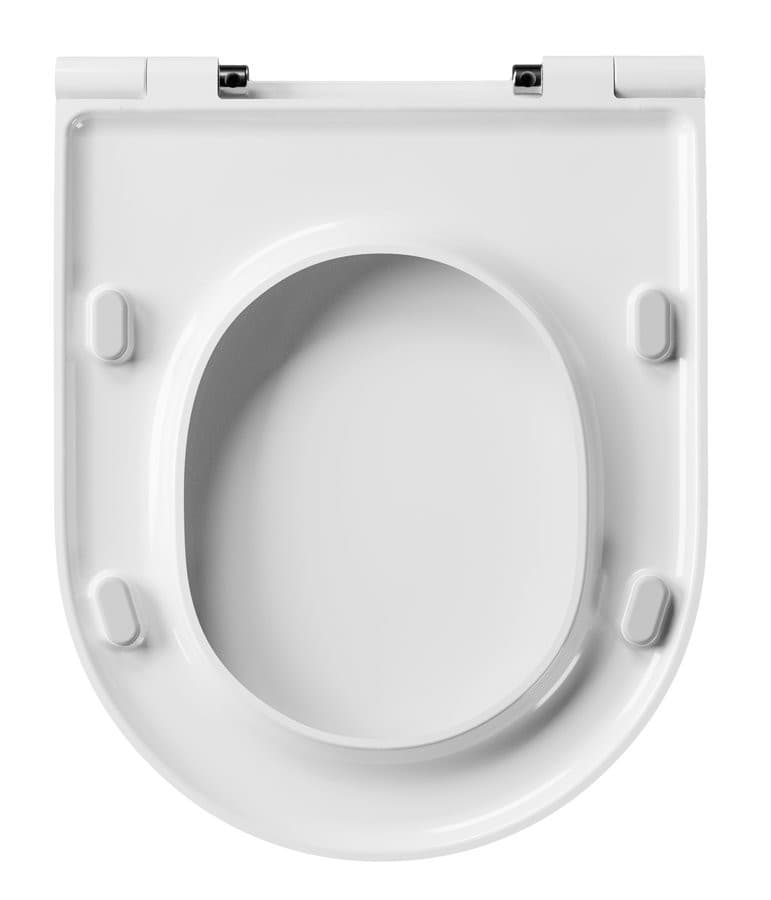 FLO deska WC, SLIM, Soft Close, biała