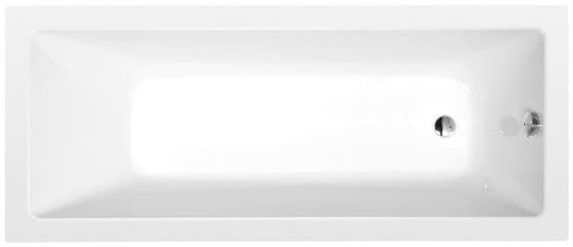 NOEMI wanna prostokątna 180x80x39cm, biały
