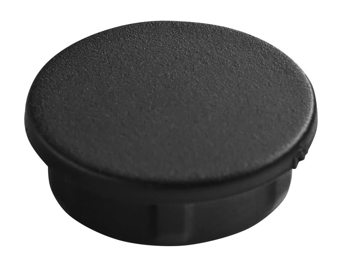 LUXOR BLACK okrągła zaślepka, czarny mat
