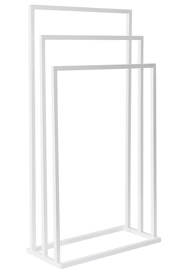 Stojak na ręczniki 450x860x210mm, biały mat
