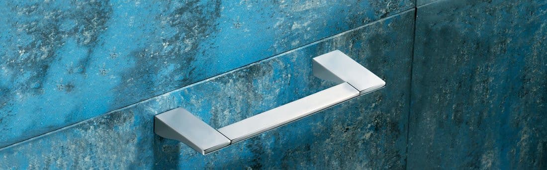 GLAMOUR wieszak na ręczniki 300x82mm, chrom