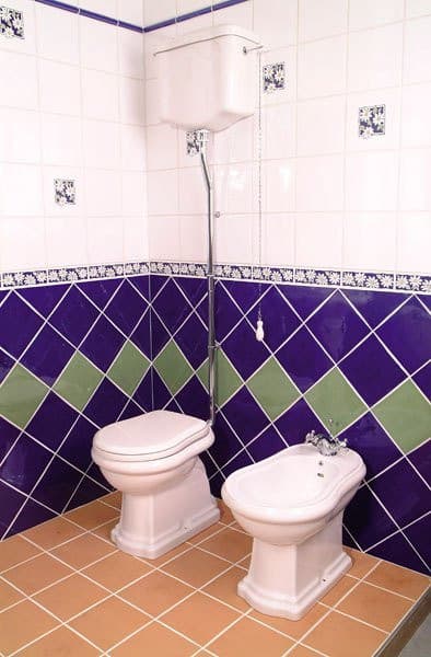 RETRO misa WC, dolny odpływ, ceramiczna, biała (38,5x59cm)