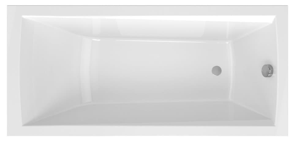 SANORA wanna prostokątna 160x75x47cm, biały