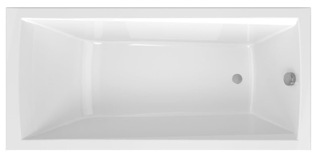 SANORA wanna prostokątna 170x80x47cm, biały
