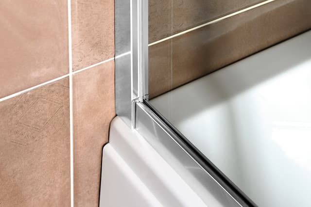 DEEP kabina prysznicowa 1100x900mm wariant L/P, szkło czyste