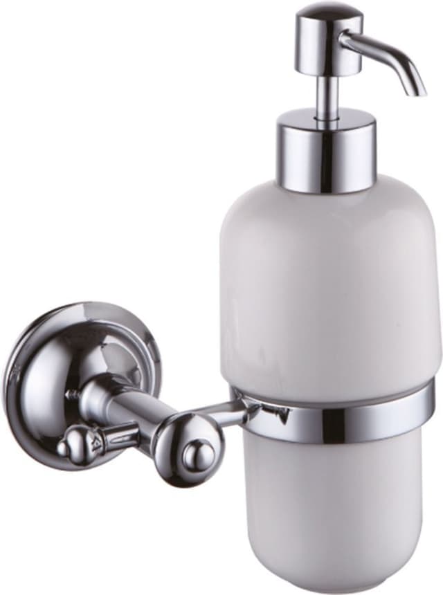 ASTOR dozownik mydła 300 ml, ceramika, chrom