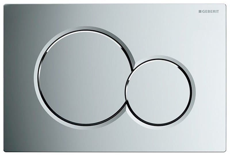 GEBERIT SIGMA01 Dual flush przycisk spłukujący, chrom połysk