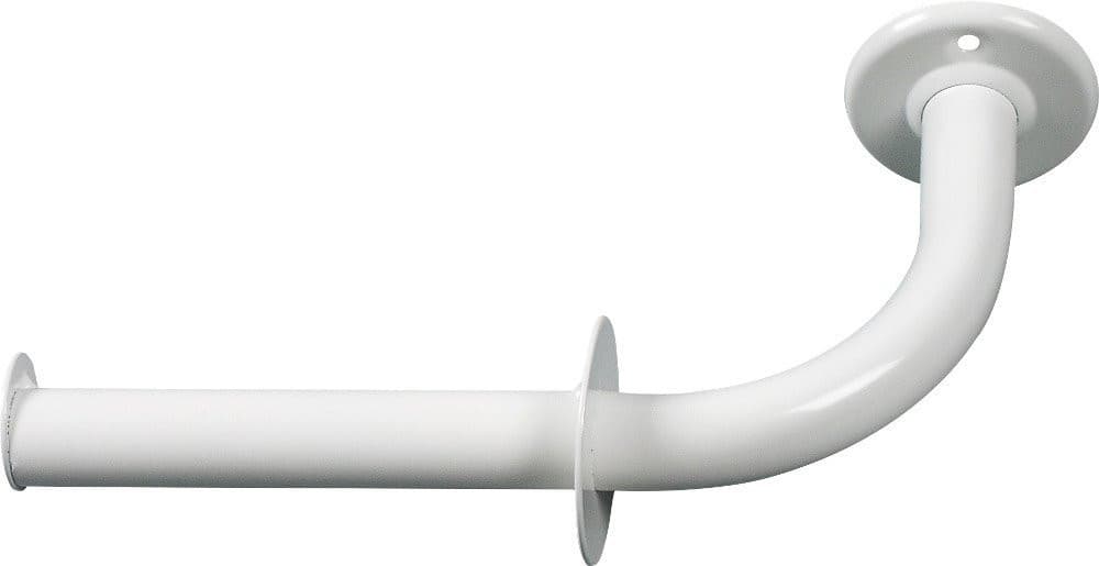 WHITE LINE wieszak na papier toaletowy, biały (219x54x127 mm)