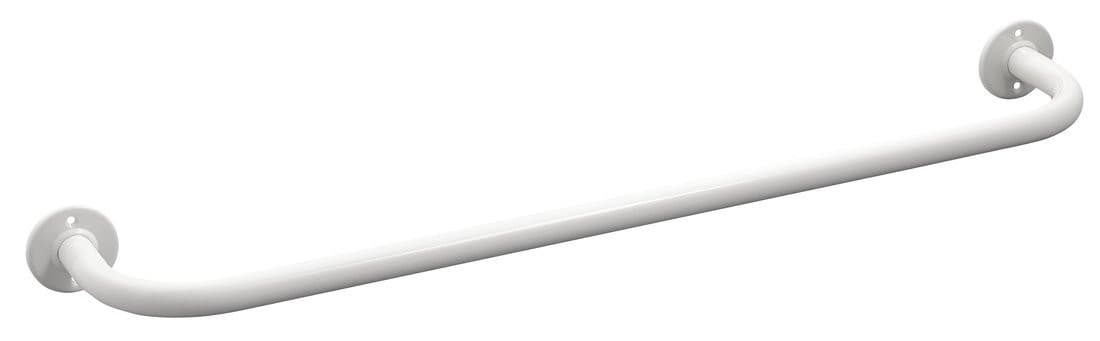 WHITE LINE wieszak na ręczniki, 60cm, biały, stalowy