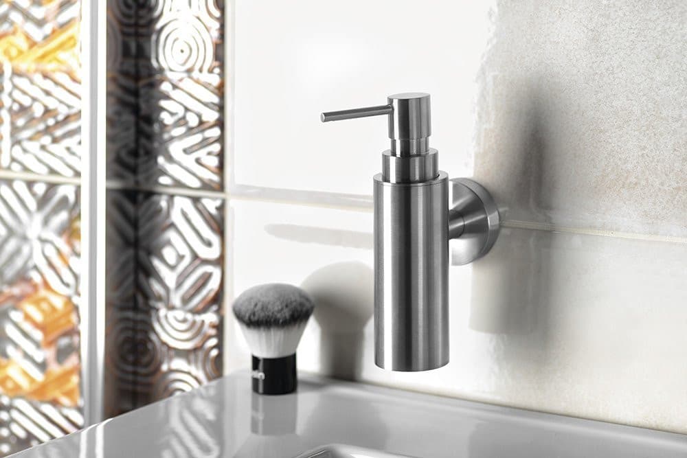 X-STEEL dozownik mydła 150ml, obły mat ze stali nierdzewnej