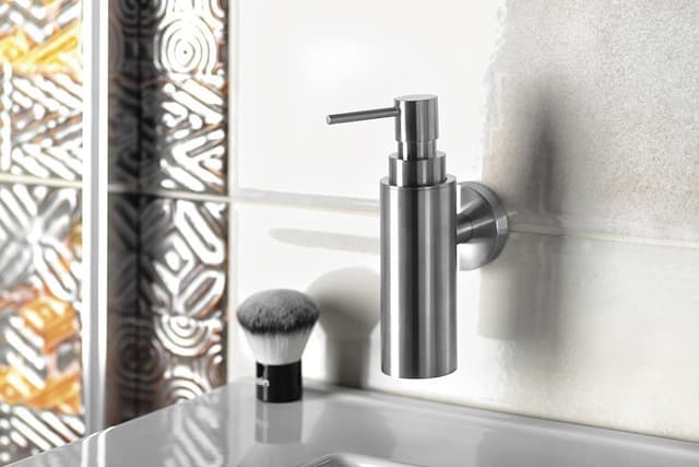 X-STEEL dozownik mydła 150ml, obły mat ze stali nierdzewnej