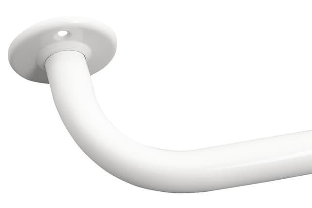 WHITE LINE wieszak na ręczniki, 60cm, biały, stalowy