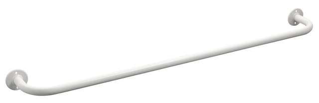 WHITE LINE wieszak na ręcznik, 80cm z jednym ramieniem, biały