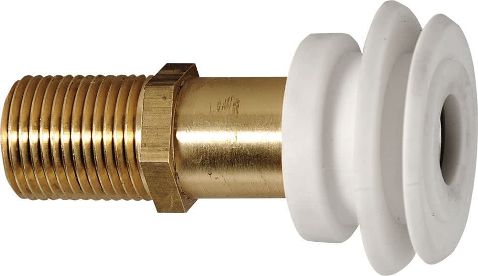 Armatura do pisuaru z tylnym odpływem 1/2"