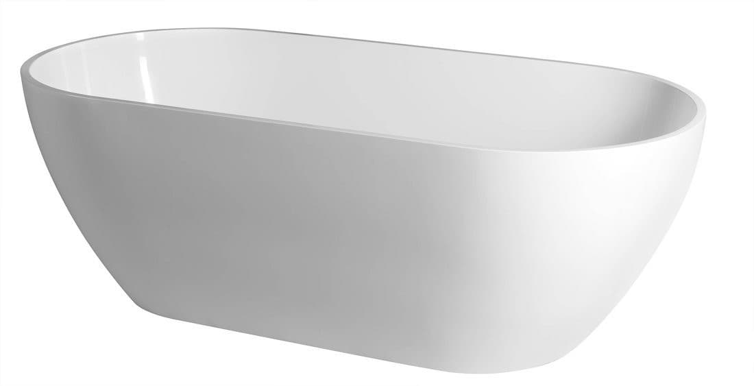 REDUTA wanna wolnostojąca 171x81x46 cm, kompozytowa, biała