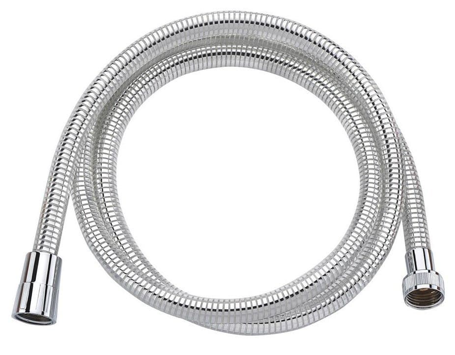 LASER wąż prysznicowy plastikowy, 150 cm chrom/biały