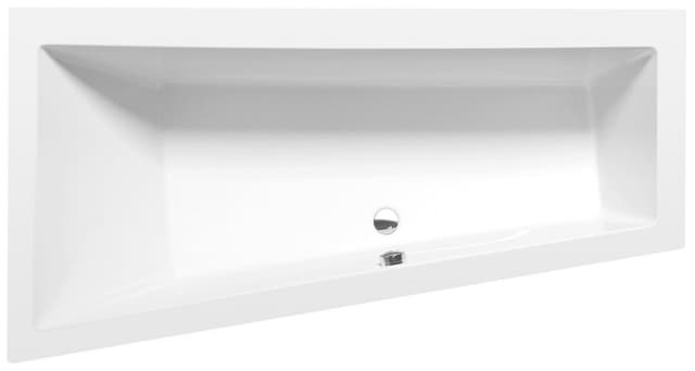 Wanna ANDRA asymetryczna 180x90x45 cm, akryl biały