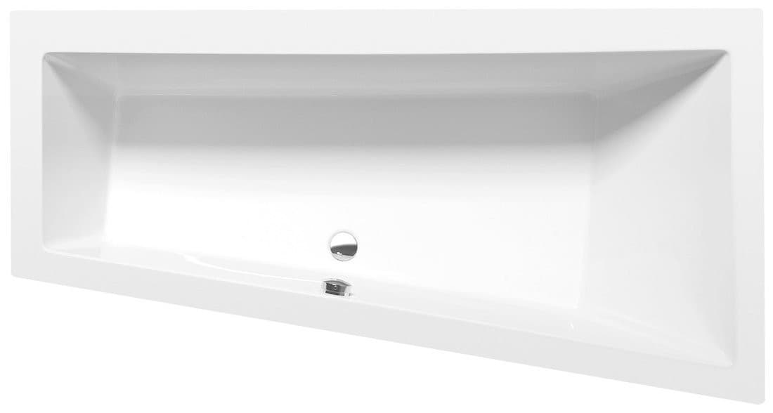 Wanna ANDRA asymetryczna 180x90x45 cm, akryl, biały