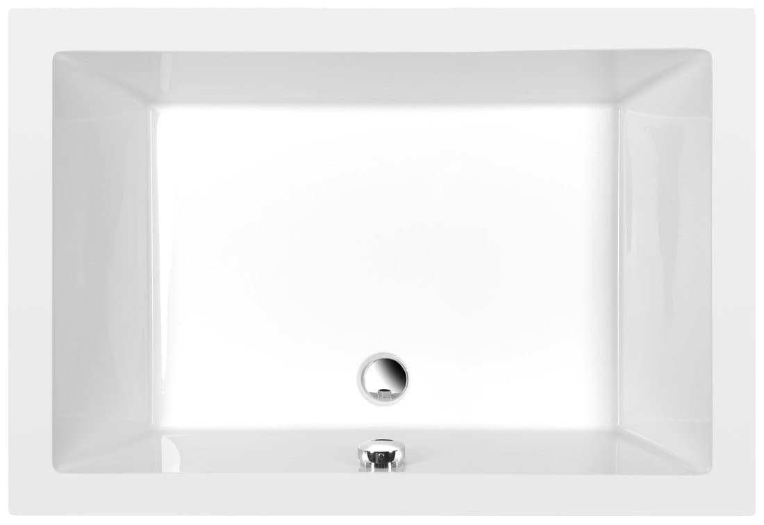 DEEP brodzik prysznicowy, głęboki 110x75x26cm, biały