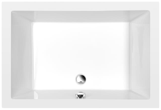 DEEP brodzik prysznicowy, głęboki 110x75x26cm, biały