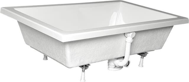 DEEP brodzik prysznicowy, głęboki 110x75x26cm, biały
