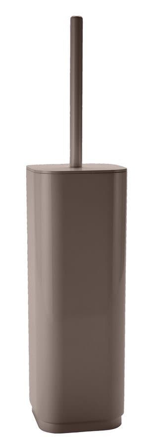 SEVENTY Beżowa szczotka WC do postawienia, kanciaste (90x387x90 mm)