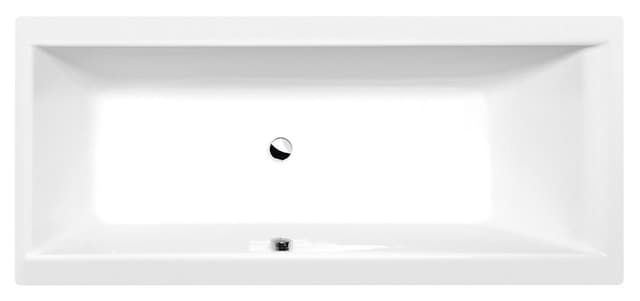 CLEO prostokątna wanna akrylowa 170x75x48 cm, biały