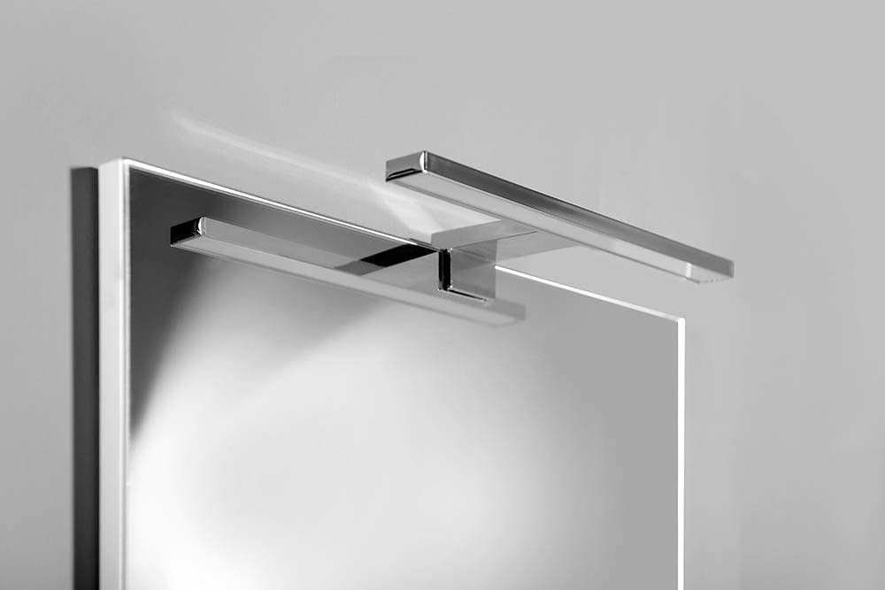 SERAPA LED oświetlenie, 5W, 230V, plastikowe, chromowane 300x40x100mm