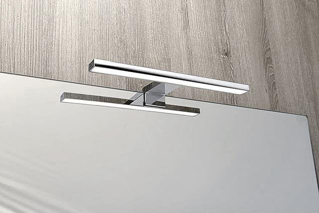 SERAPA LED oświetlenie, 5W, 230V, plastikowe, chromowane 300x40x100mm