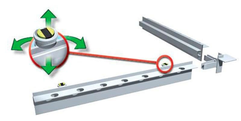 Drzwiczki rewizyjne magnetyczne na płytki 300x600 mm