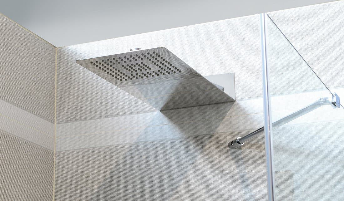 SLIM deszczownia ścienna 220x500x2,4mm, stal nierdzewna mat
