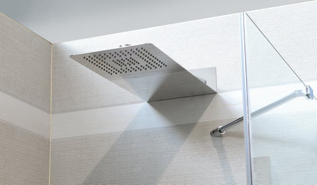 SLIM deszczownia ścienna 220x500x2,4mm, stal nierdzewna mat