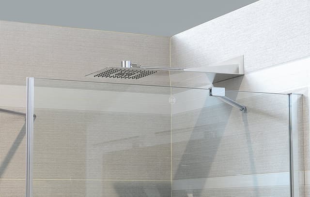 SLIM deszczownia ścienna 220x500x2,4mm, stal nierdzewna mat