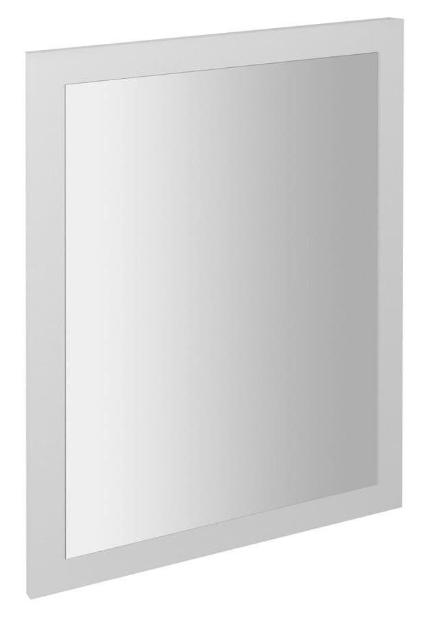 Lustro w ramie NIROX, prostokątne 600x800mm, biały połysk